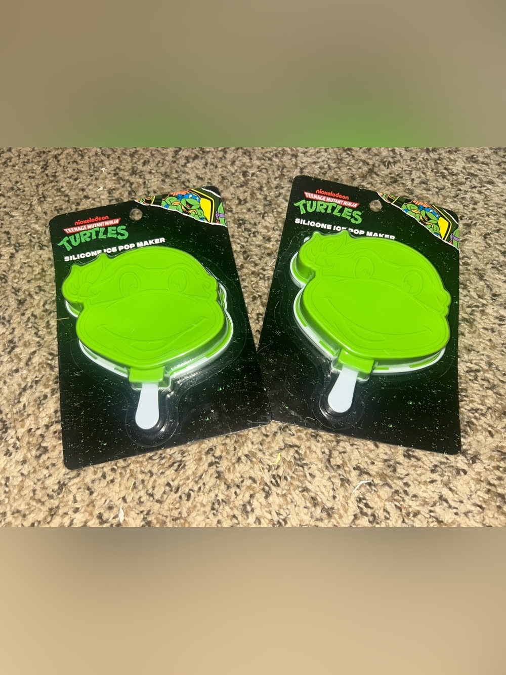 Teenage Mutant Ninja Turtles Silicone Ice Pop Maker - 2 Pack